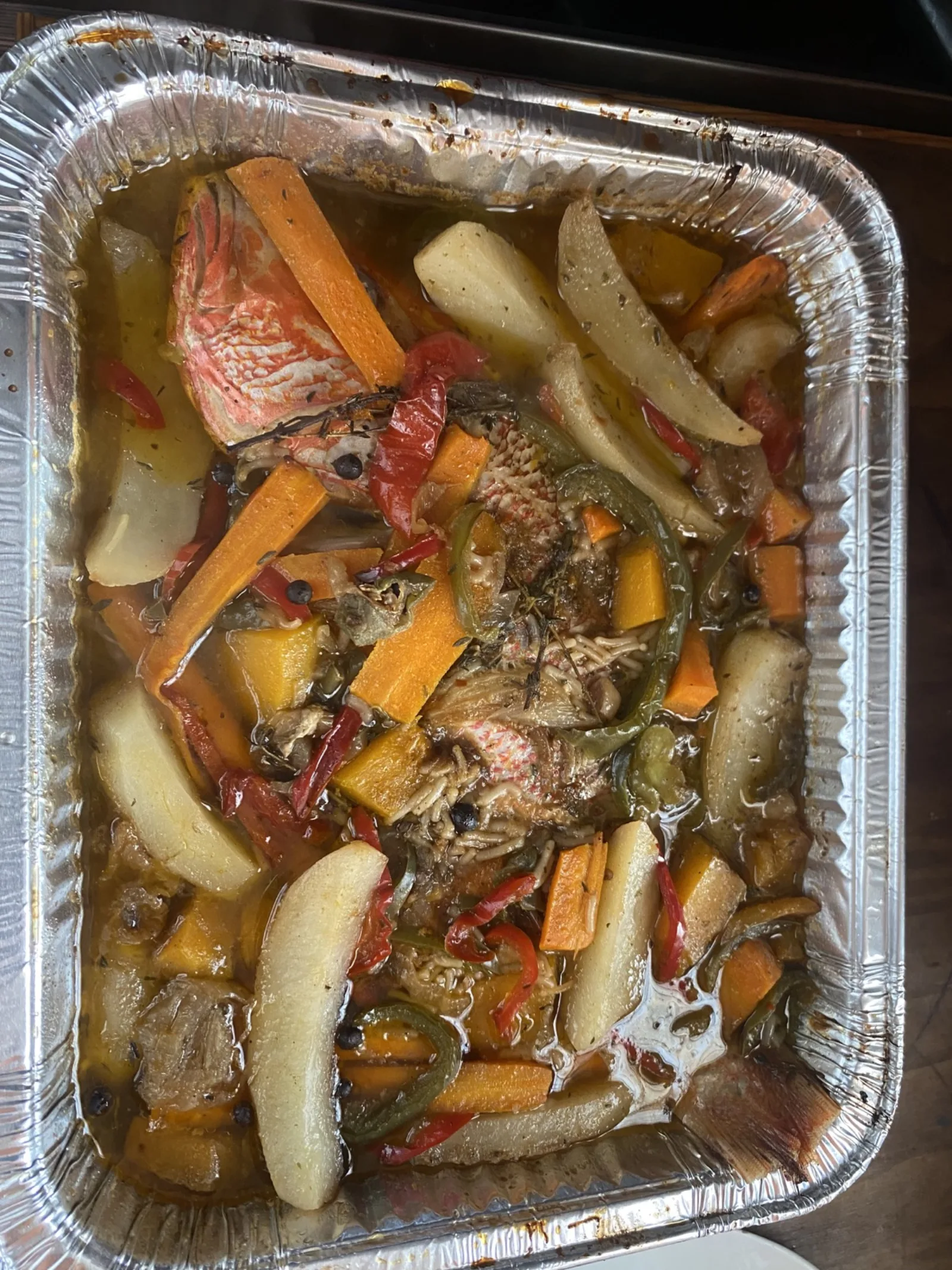 A plated Lunch Box meal